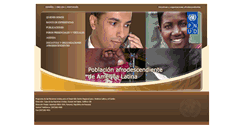 Desktop Screenshot of afrodescendientes-undp.org